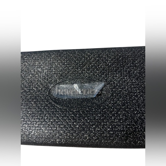 NWT HAVAIANAS MINI BAG BLACK GLITTER WRISTLET - Picture 3 of 7